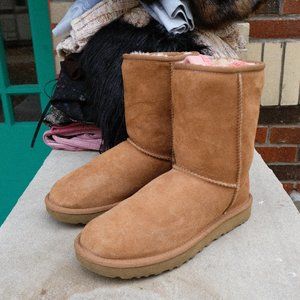 Classic Short Chestnut Ugg boot Womens size 7